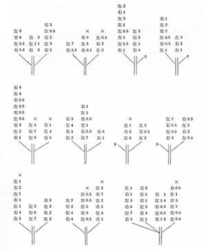 ヘチマのまきひげの巻き方