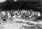 昭和12年(1937)9月21日、武州登戸。東京植物同好会の採集会（写真提供・西原）