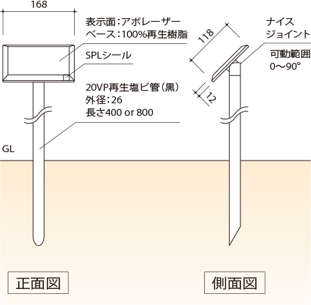 樹脂ポール1号