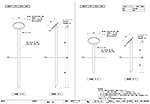 楕円 (中) 樹脂ポール1号