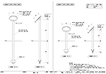 楕円 (中) 樹脂ポール5号