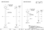 楕円 (小) 樹脂ポール5号