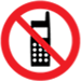 携帯電話使用禁止 Do not use mobile phones