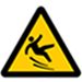 滑面注意 Caution,slippery surface
