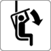 安全バーを閉める Close safety bar