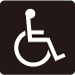 障害のある人が使える設備　Accessible facility