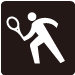 テニスコート　Tennis court